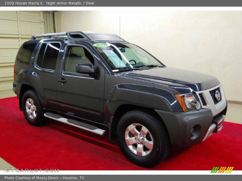 Night Armor Metallic / Steel 2009 Nissan Xterra X