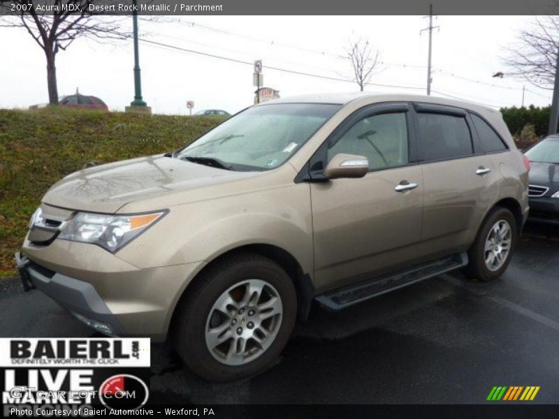 Desert Rock Metallic / Parchment 2007 Acura MDX