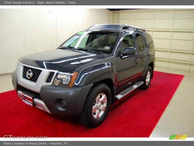 Night Armor Metallic / Steel 2009 Nissan Xterra X