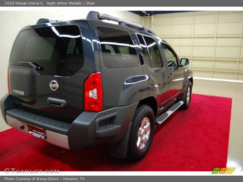 Night Armor Metallic / Steel 2009 Nissan Xterra X