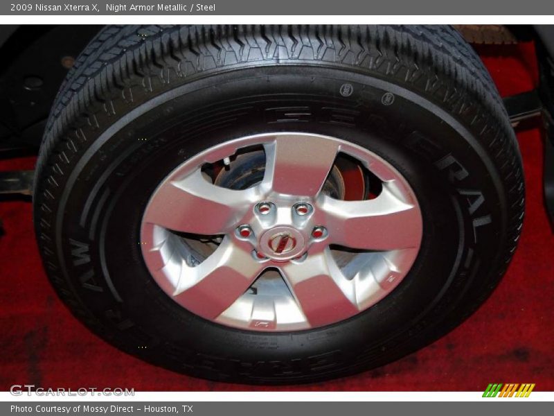 Night Armor Metallic / Steel 2009 Nissan Xterra X