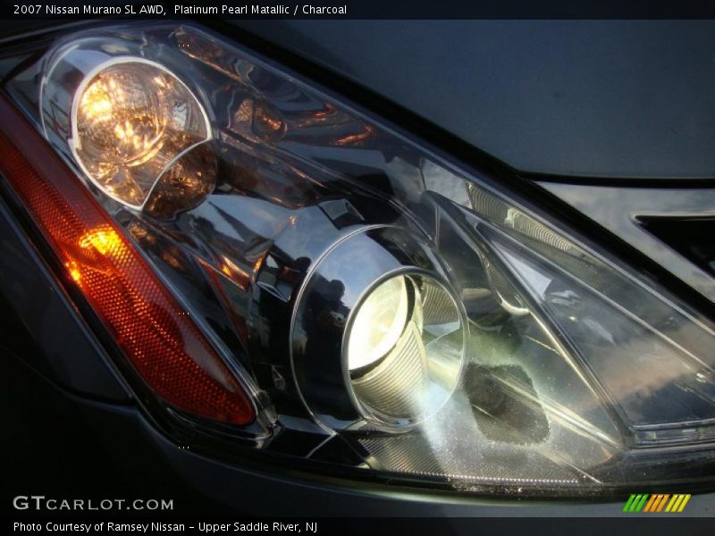 Platinum Pearl Matallic / Charcoal 2007 Nissan Murano SL AWD