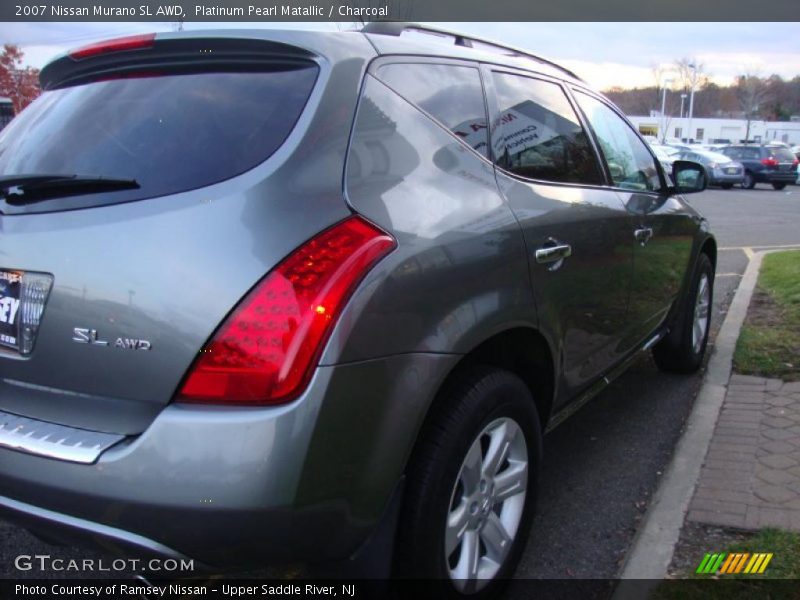 Platinum Pearl Matallic / Charcoal 2007 Nissan Murano SL AWD