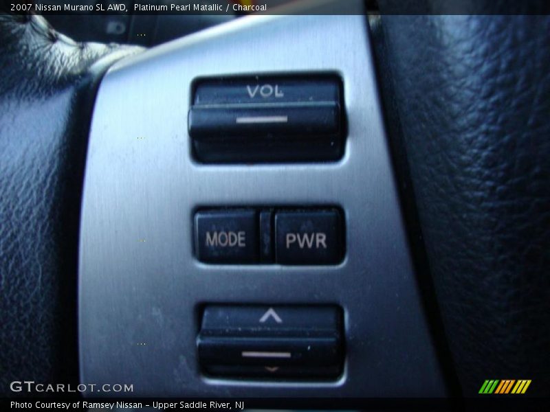 Platinum Pearl Matallic / Charcoal 2007 Nissan Murano SL AWD