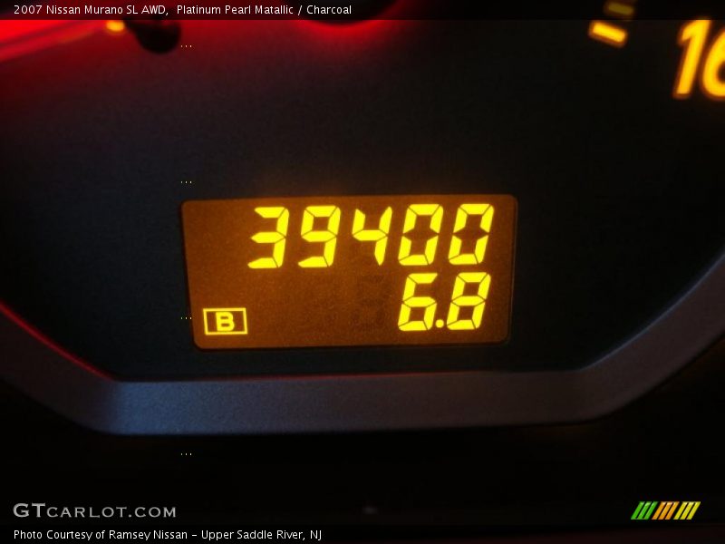 Platinum Pearl Matallic / Charcoal 2007 Nissan Murano SL AWD