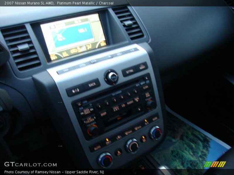 Platinum Pearl Matallic / Charcoal 2007 Nissan Murano SL AWD