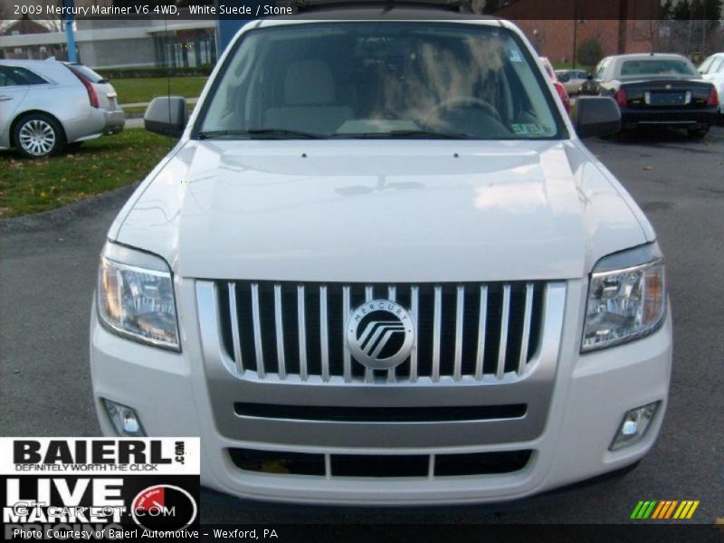 White Suede / Stone 2009 Mercury Mariner V6 4WD