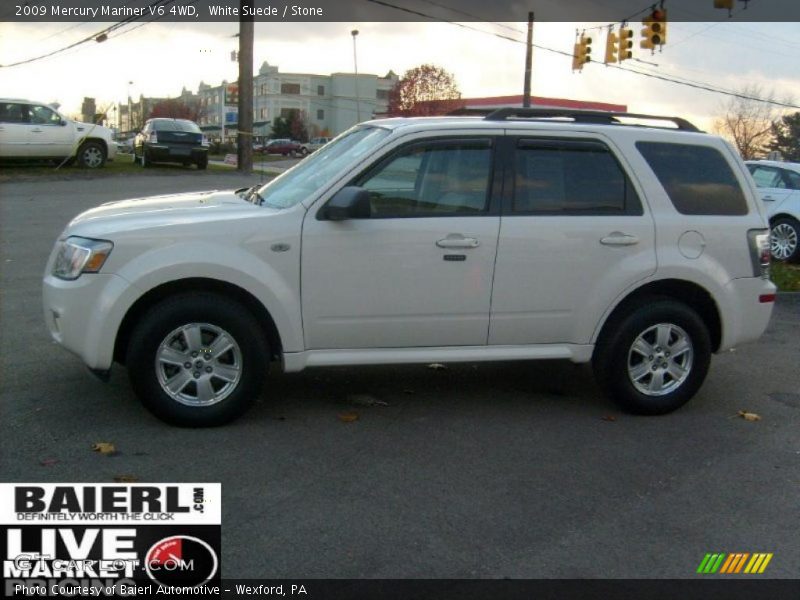 White Suede / Stone 2009 Mercury Mariner V6 4WD