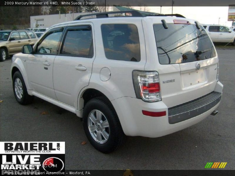 White Suede / Stone 2009 Mercury Mariner V6 4WD