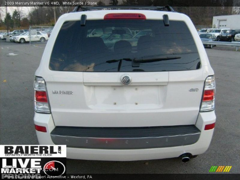 White Suede / Stone 2009 Mercury Mariner V6 4WD