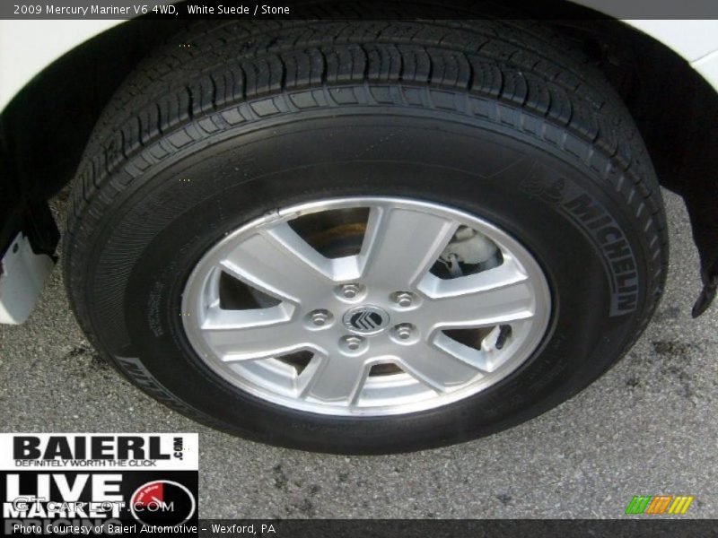 White Suede / Stone 2009 Mercury Mariner V6 4WD