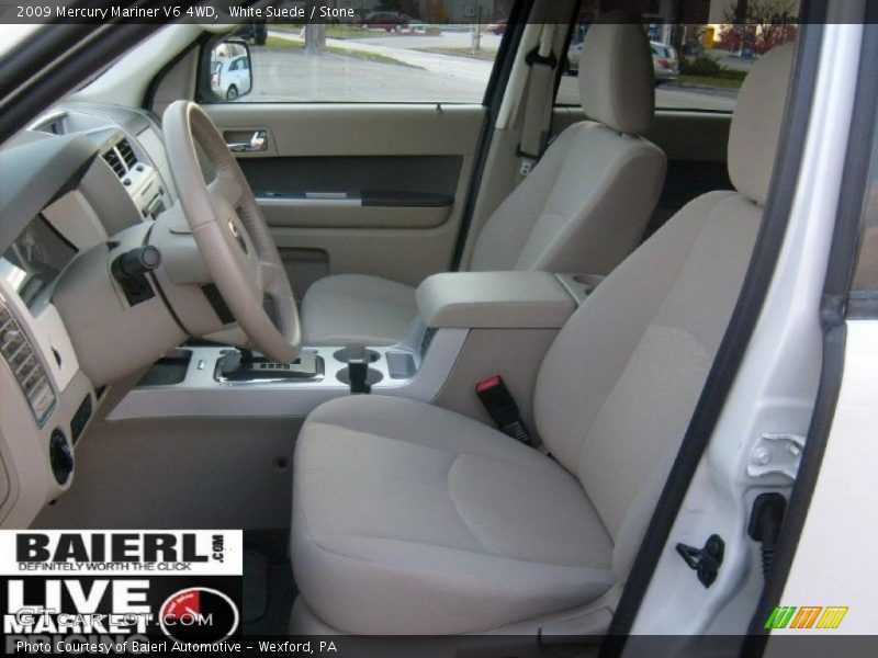 White Suede / Stone 2009 Mercury Mariner V6 4WD