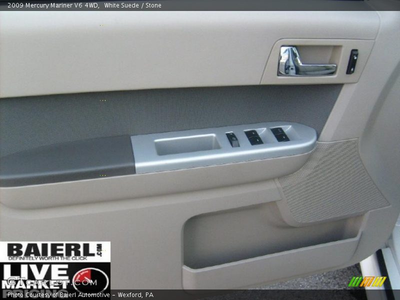 White Suede / Stone 2009 Mercury Mariner V6 4WD