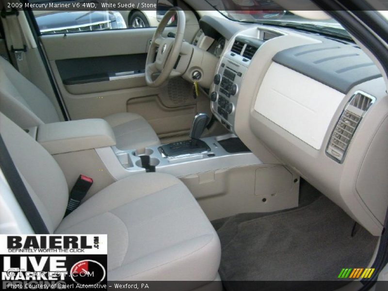 White Suede / Stone 2009 Mercury Mariner V6 4WD