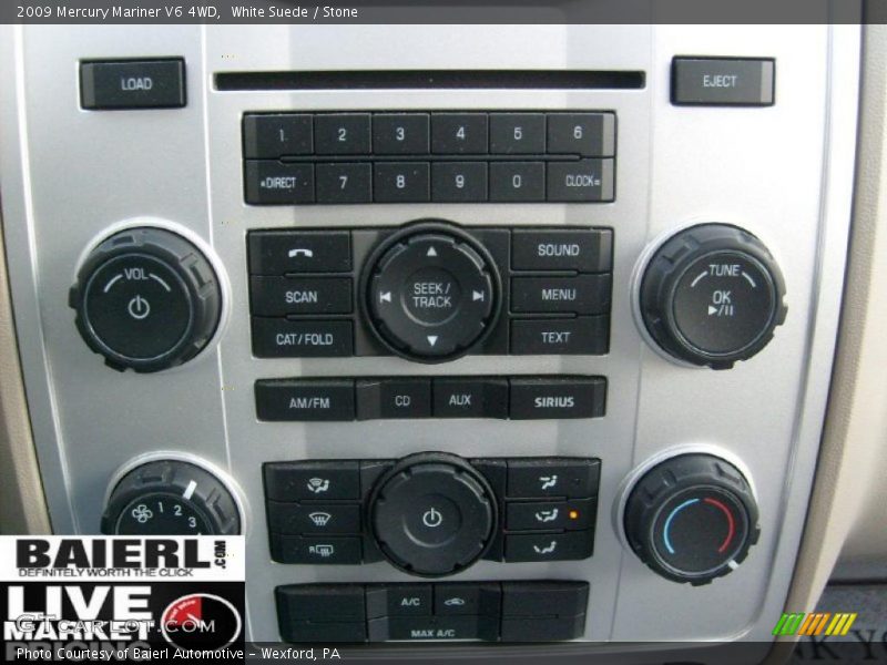White Suede / Stone 2009 Mercury Mariner V6 4WD