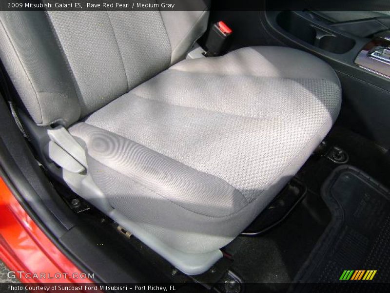 Rave Red Pearl / Medium Gray 2009 Mitsubishi Galant ES