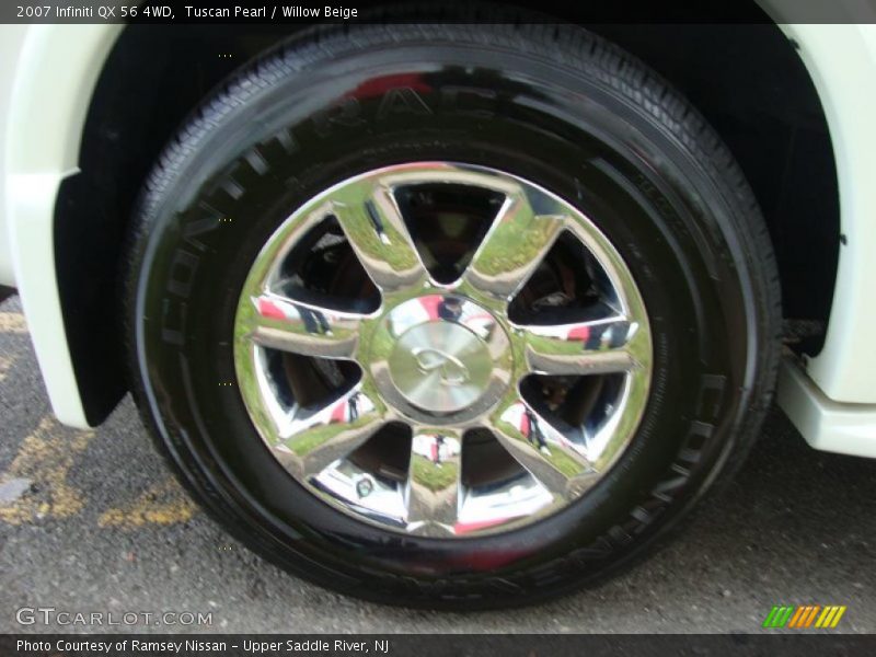 Tuscan Pearl / Willow Beige 2007 Infiniti QX 56 4WD