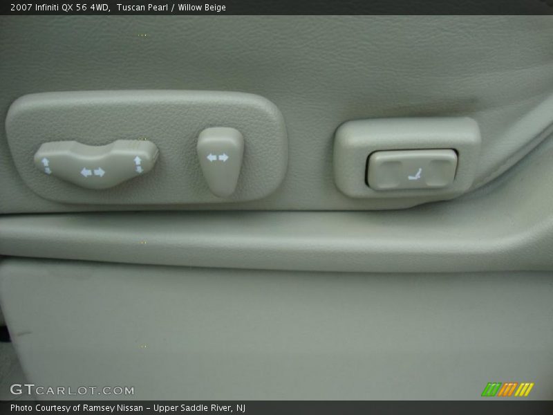 Tuscan Pearl / Willow Beige 2007 Infiniti QX 56 4WD