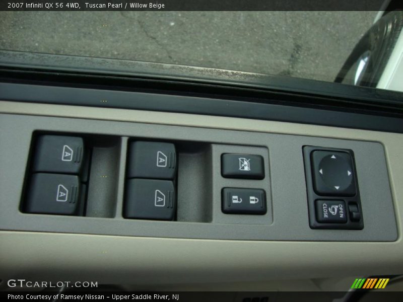Tuscan Pearl / Willow Beige 2007 Infiniti QX 56 4WD