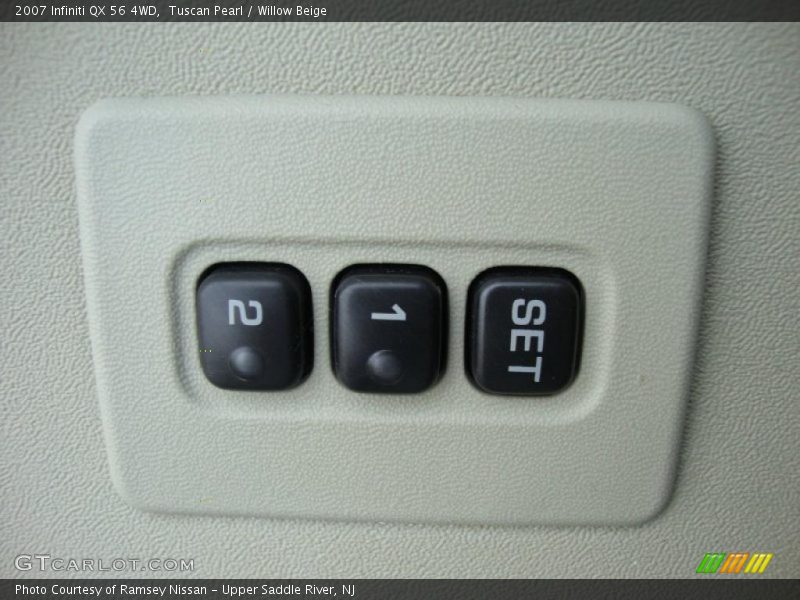 Tuscan Pearl / Willow Beige 2007 Infiniti QX 56 4WD