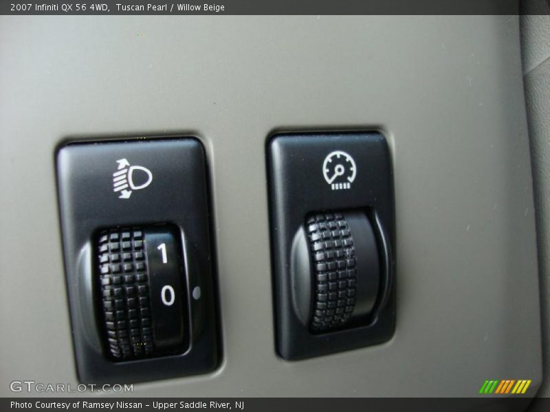 Tuscan Pearl / Willow Beige 2007 Infiniti QX 56 4WD