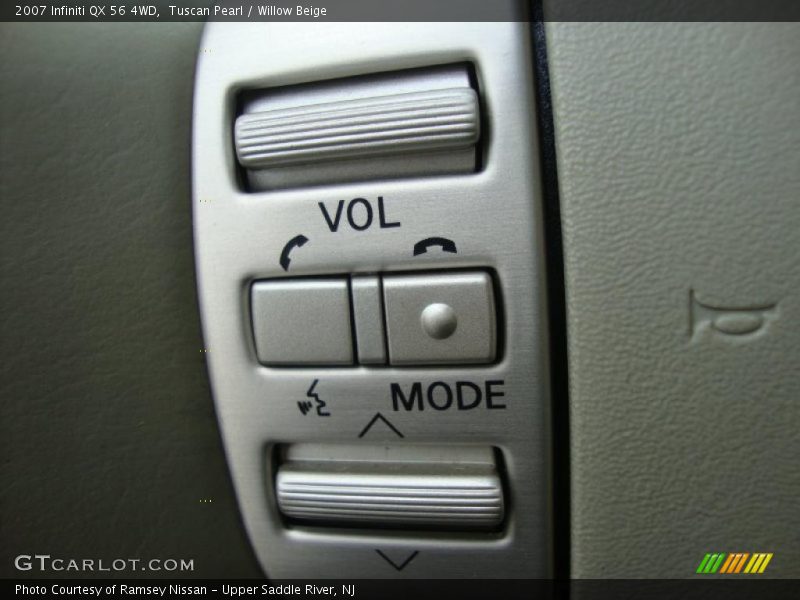 Tuscan Pearl / Willow Beige 2007 Infiniti QX 56 4WD