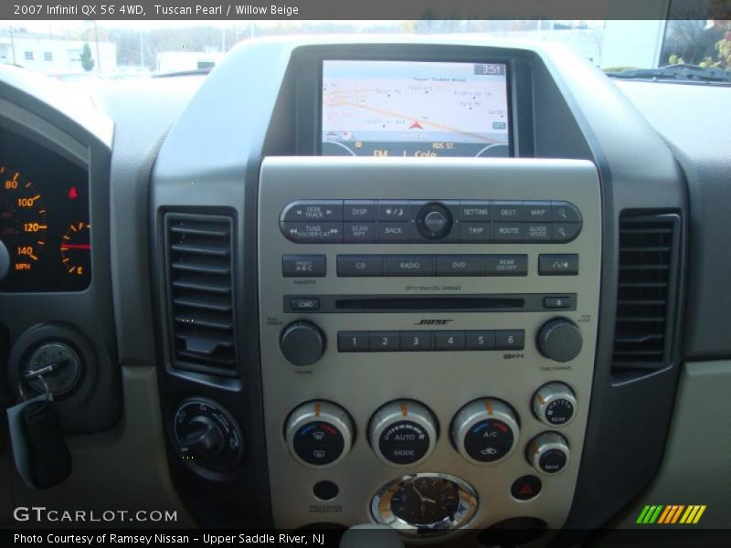 Tuscan Pearl / Willow Beige 2007 Infiniti QX 56 4WD