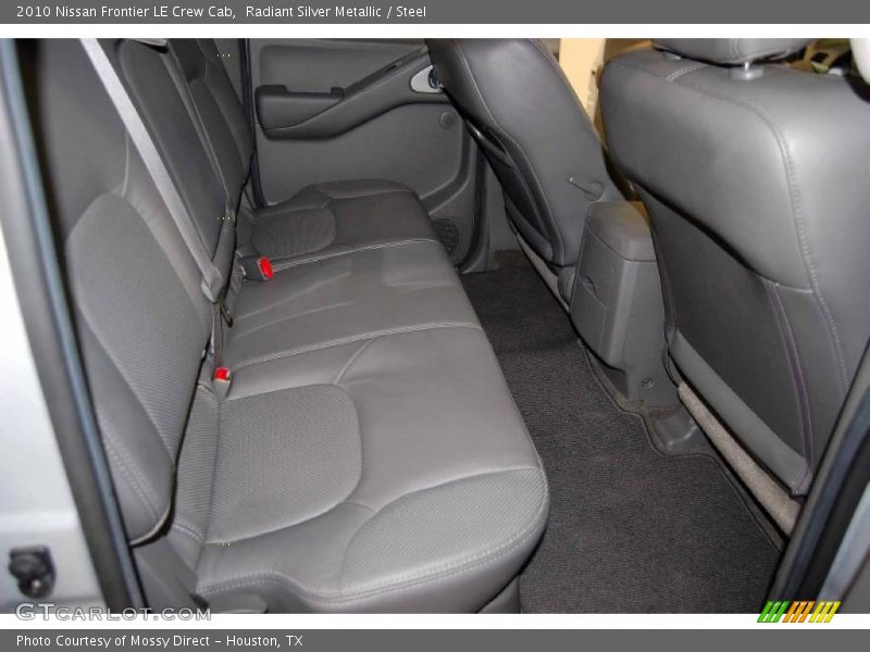 Radiant Silver Metallic / Steel 2010 Nissan Frontier LE Crew Cab