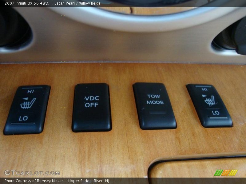 Tuscan Pearl / Willow Beige 2007 Infiniti QX 56 4WD