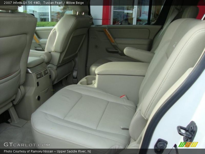 Tuscan Pearl / Willow Beige 2007 Infiniti QX 56 4WD