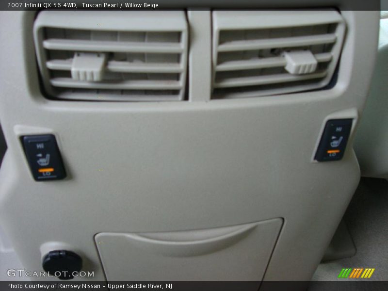Tuscan Pearl / Willow Beige 2007 Infiniti QX 56 4WD