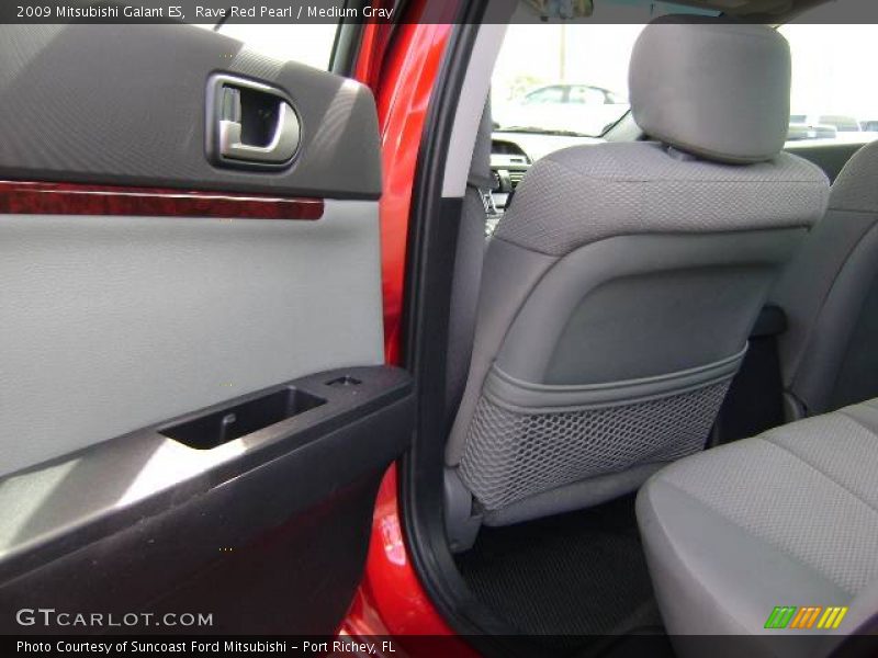 Rave Red Pearl / Medium Gray 2009 Mitsubishi Galant ES