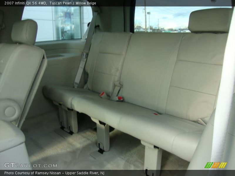 Tuscan Pearl / Willow Beige 2007 Infiniti QX 56 4WD