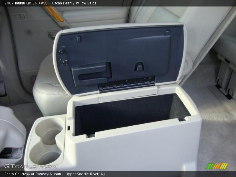 Tuscan Pearl / Willow Beige 2007 Infiniti QX 56 4WD
