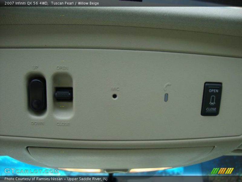 Tuscan Pearl / Willow Beige 2007 Infiniti QX 56 4WD