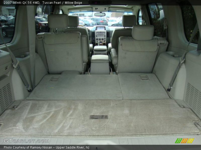 Tuscan Pearl / Willow Beige 2007 Infiniti QX 56 4WD