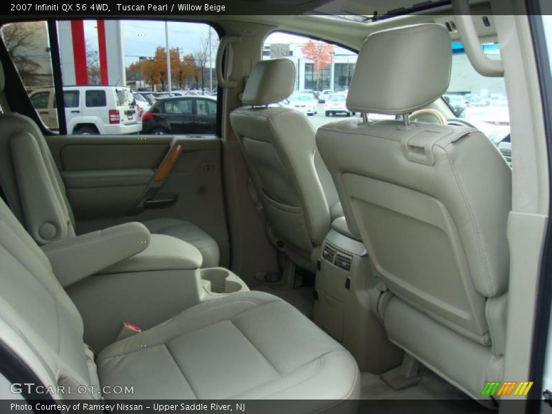 Tuscan Pearl / Willow Beige 2007 Infiniti QX 56 4WD