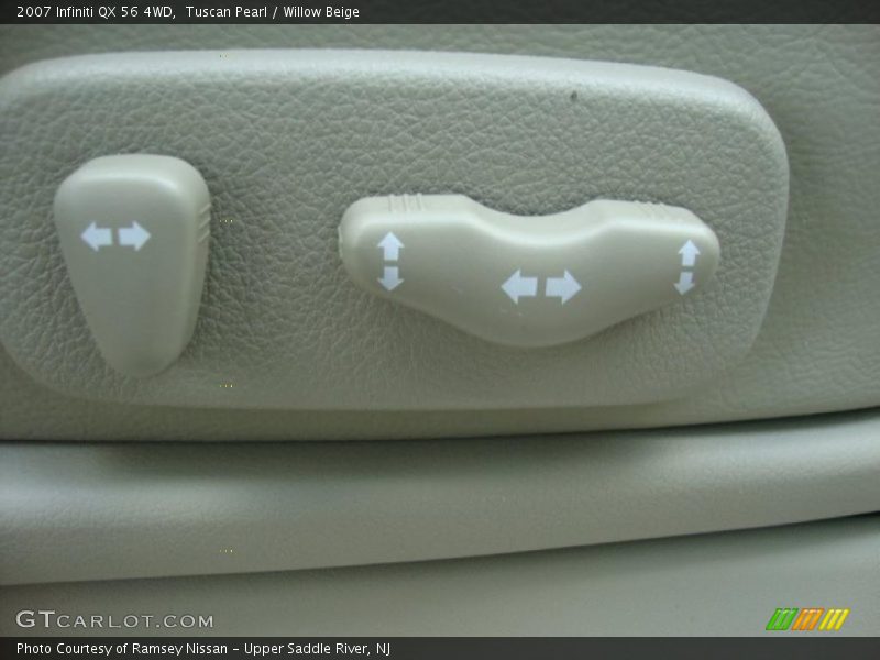 Tuscan Pearl / Willow Beige 2007 Infiniti QX 56 4WD