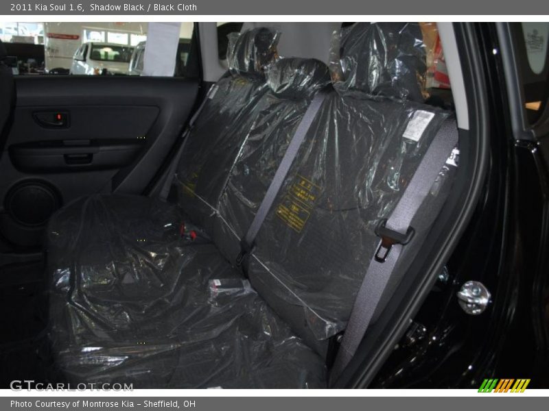 Shadow Black / Black Cloth 2011 Kia Soul 1.6