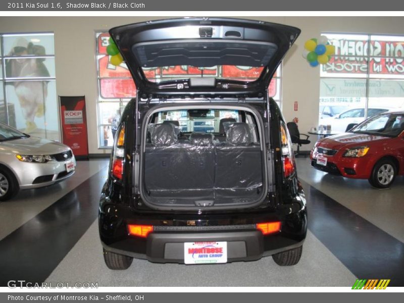 Shadow Black / Black Cloth 2011 Kia Soul 1.6