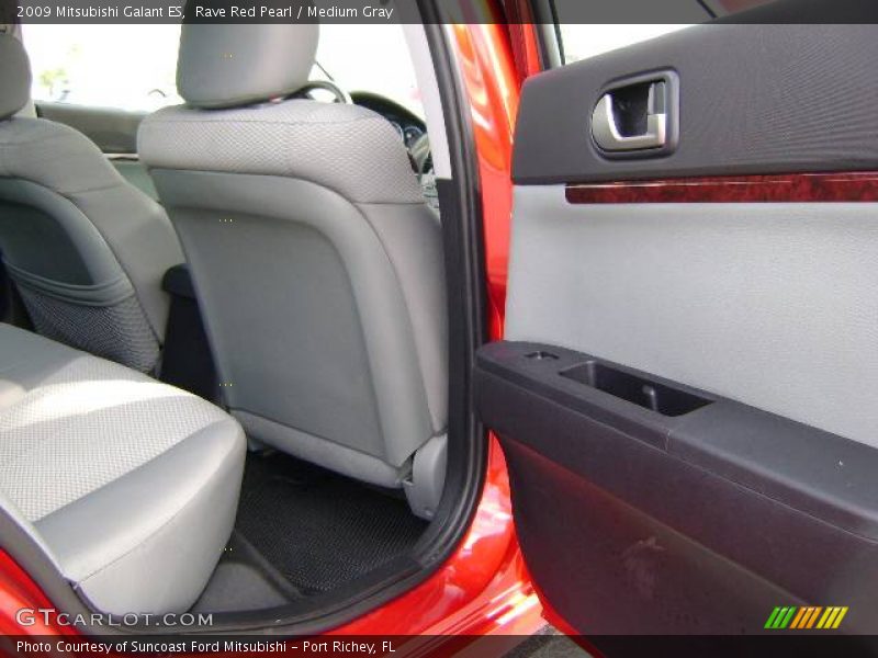 Rave Red Pearl / Medium Gray 2009 Mitsubishi Galant ES