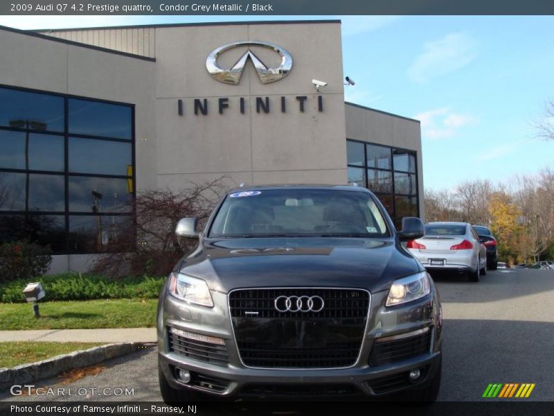 Condor Grey Metallic / Black 2009 Audi Q7 4.2 Prestige quattro