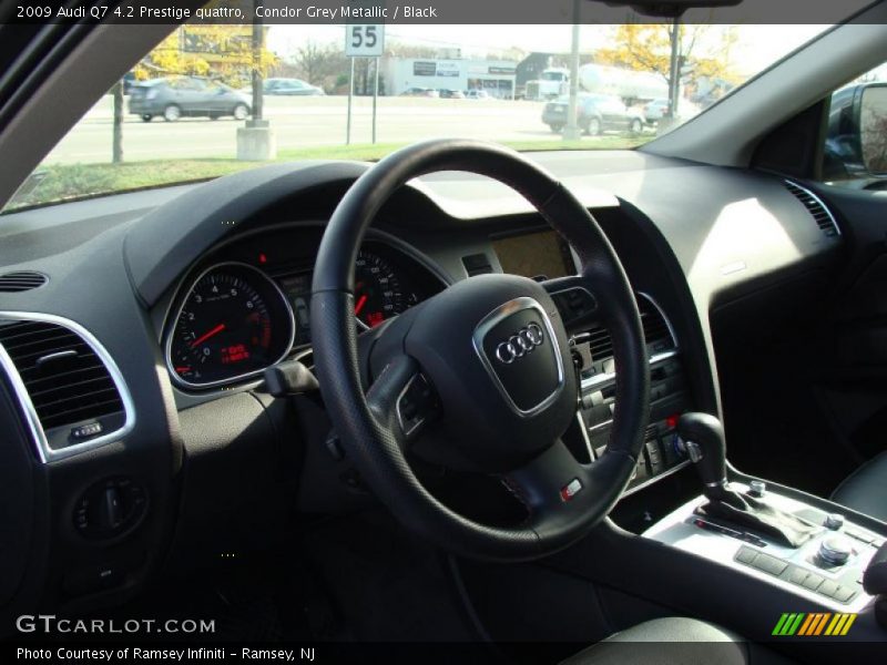 Condor Grey Metallic / Black 2009 Audi Q7 4.2 Prestige quattro