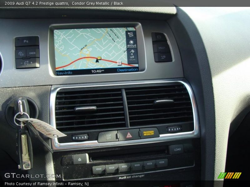 Condor Grey Metallic / Black 2009 Audi Q7 4.2 Prestige quattro