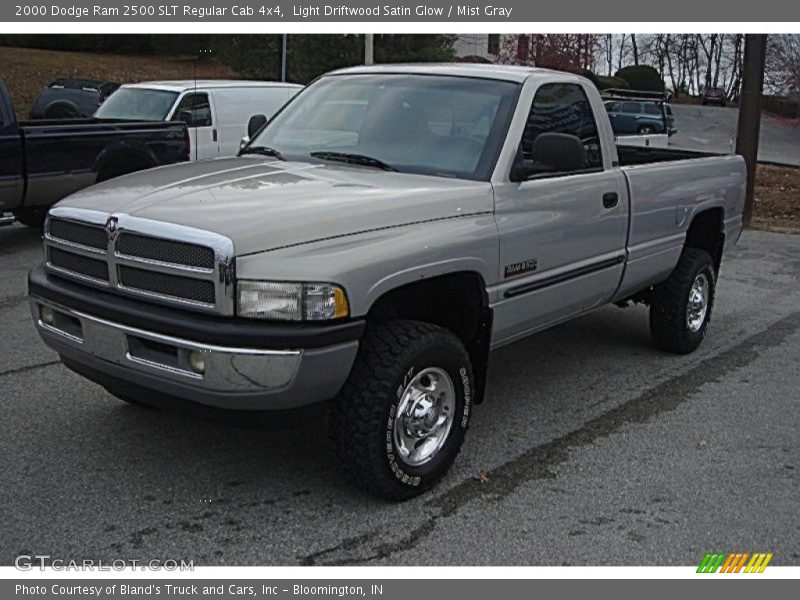 Light Driftwood Satin Glow / Mist Gray 2000 Dodge Ram 2500 SLT Regular Cab 4x4