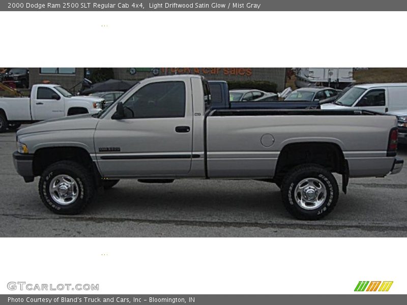 Light Driftwood Satin Glow / Mist Gray 2000 Dodge Ram 2500 SLT Regular Cab 4x4