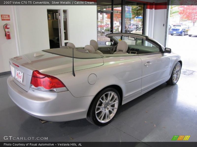 Silver Metallic / Calcite Cream 2007 Volvo C70 T5 Convertible