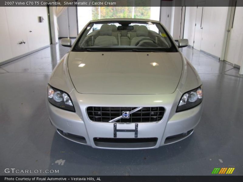 Silver Metallic / Calcite Cream 2007 Volvo C70 T5 Convertible