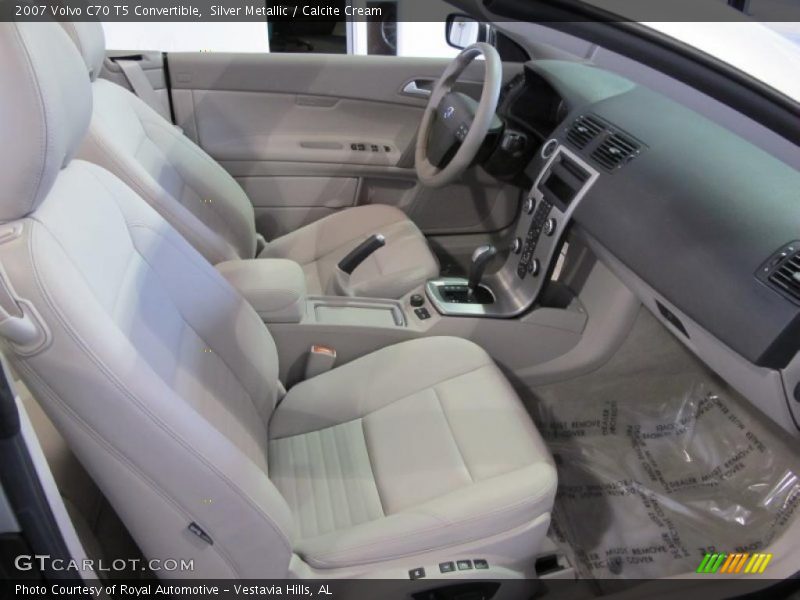 Silver Metallic / Calcite Cream 2007 Volvo C70 T5 Convertible