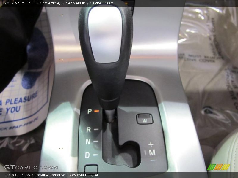 Silver Metallic / Calcite Cream 2007 Volvo C70 T5 Convertible